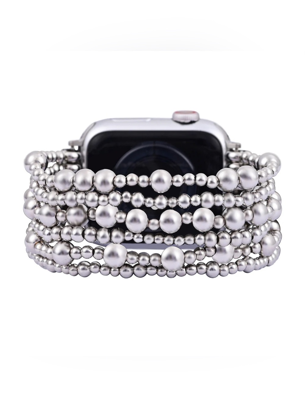 Cape Diablo Platinum Demure Stretch Apple Watch Strap NWOT - Picture 3 of 8
